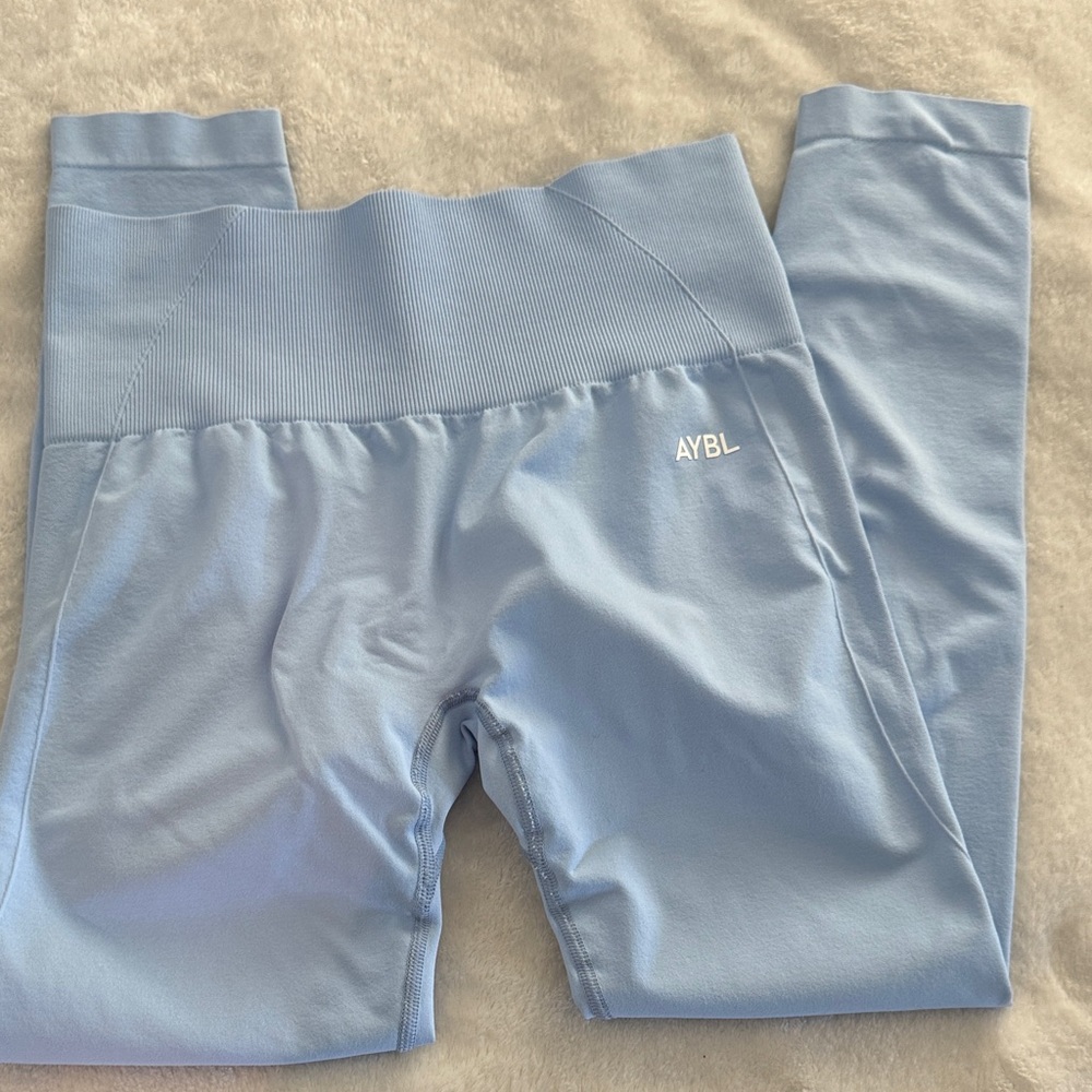 AYBL Light Blue Empower Seamless Leggings